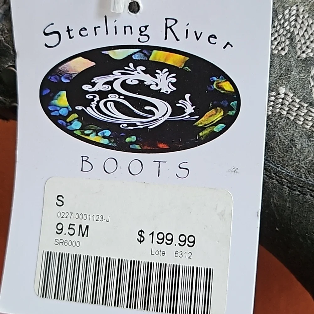 NEW! Sterling River Leather Ankle Zip-Up Boots! Made in Mexico!! 🇲🇽 - Picture 7 of 14